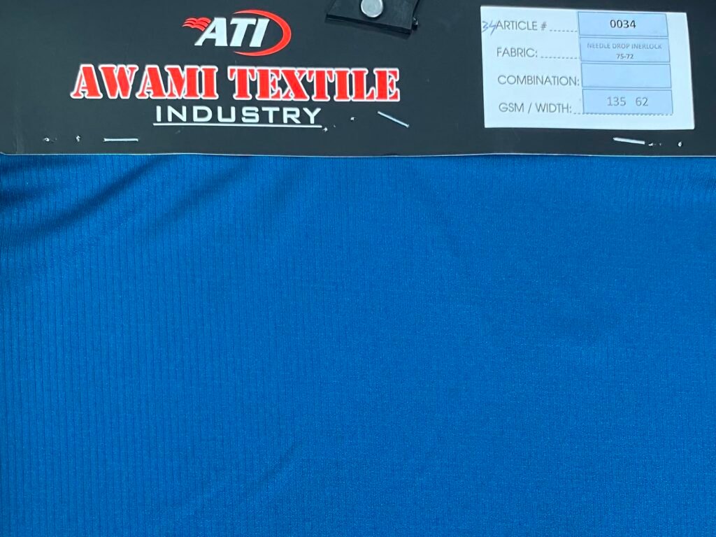 INTERLOCK NEEDLE DROP 75/72